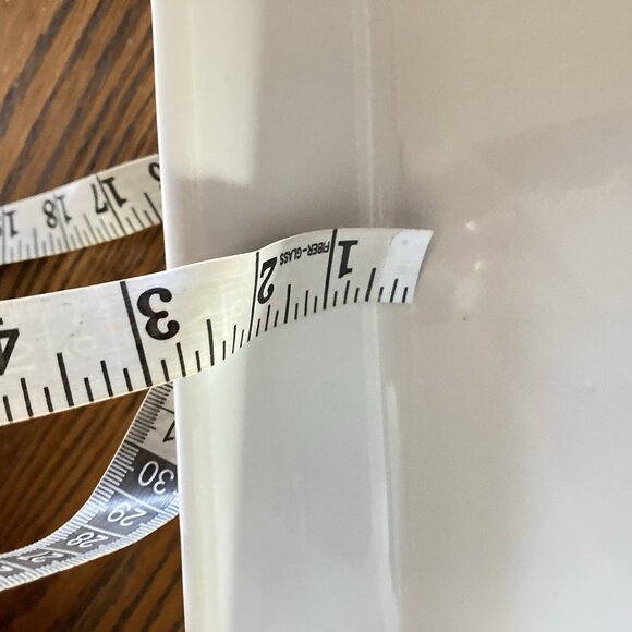 VTG Kari Trestakk Norway Casserole Porcelain Baking Dish Abstract Forks Design - Picture 7 of 11